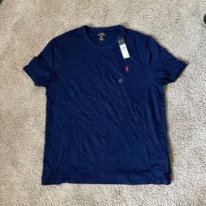 Polo Ralph Lauren Men's XL Navy Blue T-Shirt